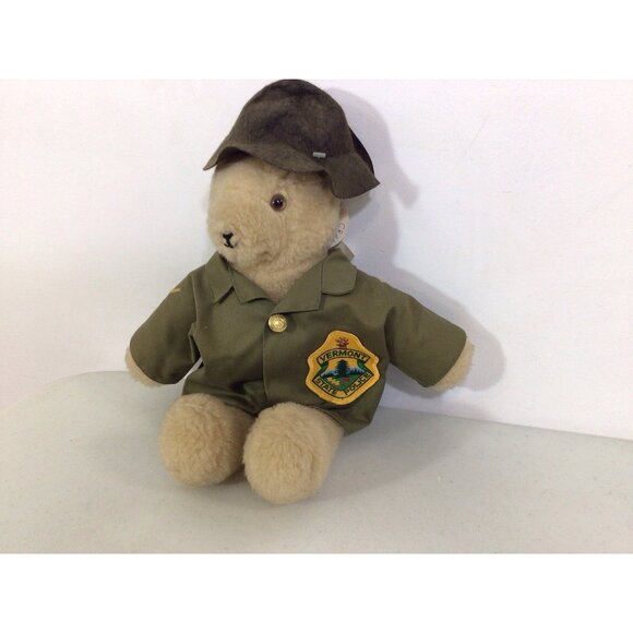 The Vermont Teddy Bear Company State Police Officer Cop Bear New - Picture 6 of 7